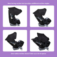 Baby Trend Cover Me 4 In 1 Convertible Car Seat Built In Canopy thumbnail 32