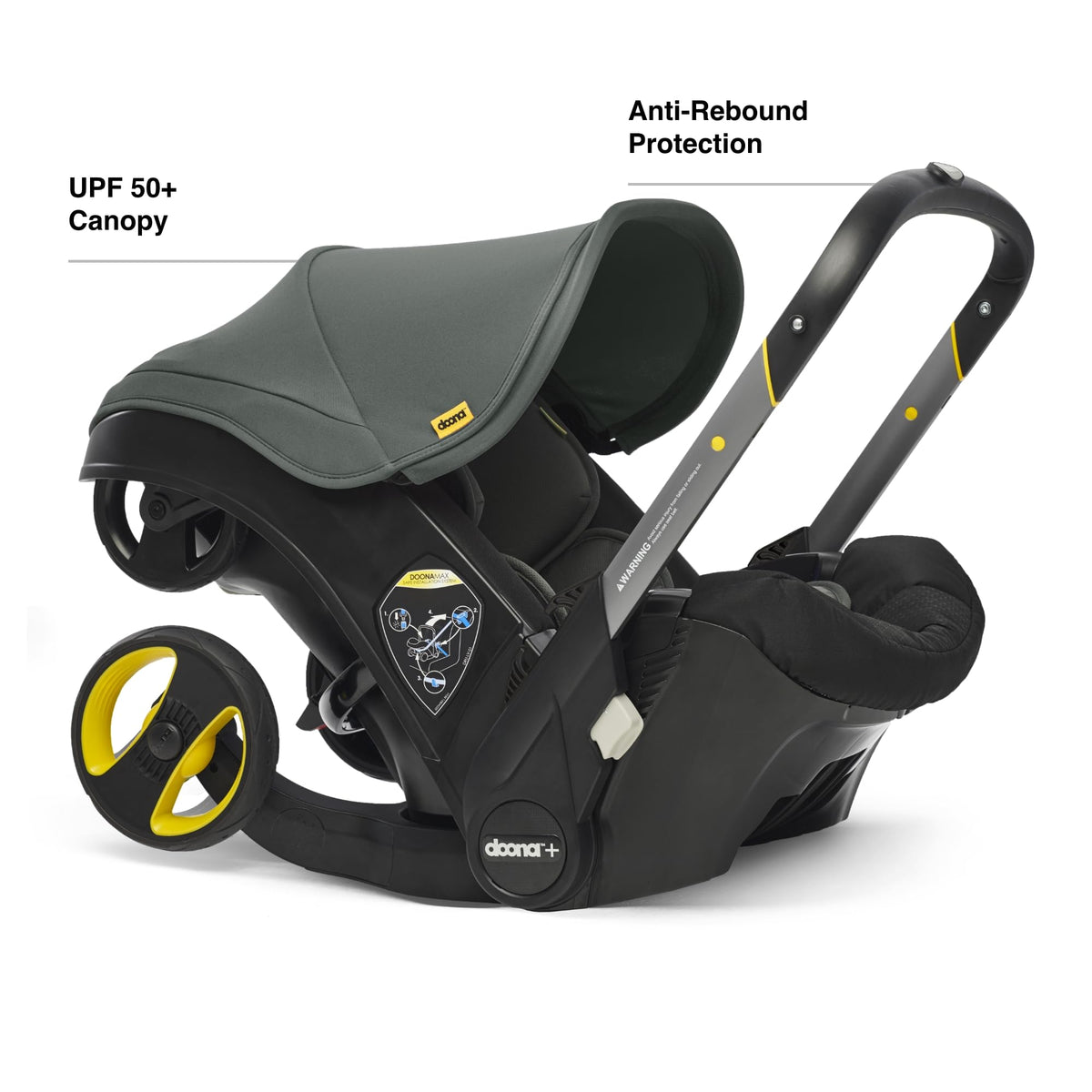 Doona Car Seat and Stroller Travel System All in One Easy Fold — image 15