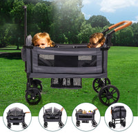 Wagon Stroller For Two All Terrain Travel thumbnail 16
