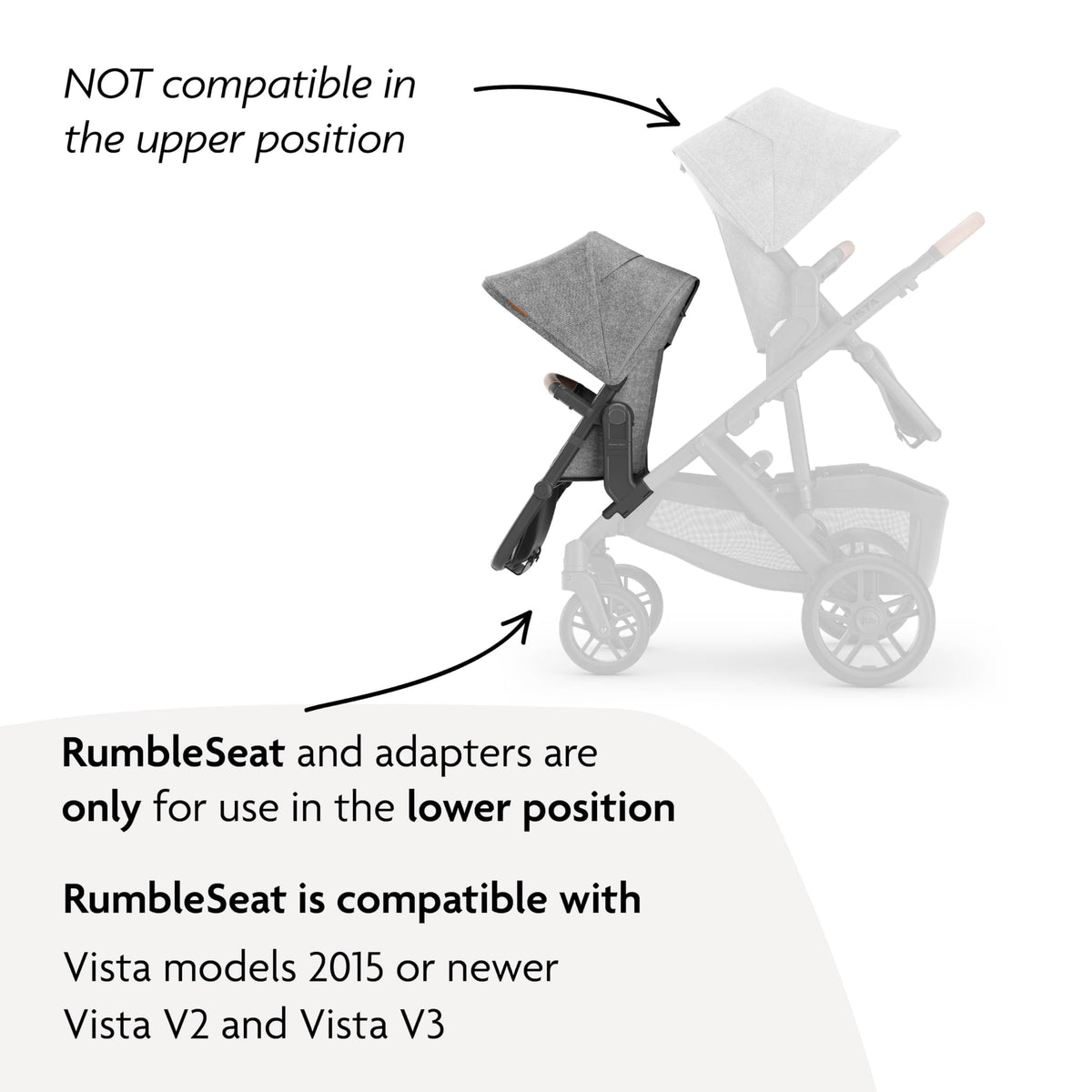 RumbleSeat V3 Second Seat For Vista Adapters Included All Weather — image 28