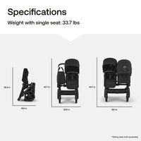 Bugaboo Donkey 6 Stroller All Terrain For Newborns And Toddlers thumbnail 10