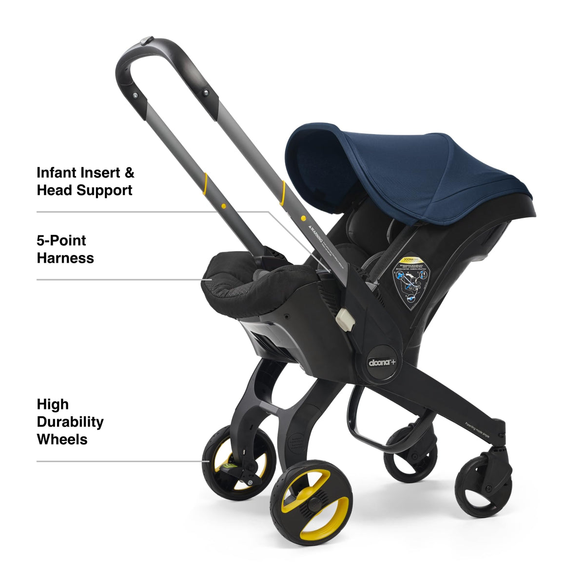 Doona Car Seat and Stroller Travel System All in One Easy Fold — image 26