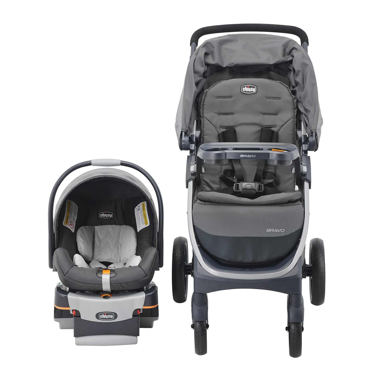 Chicco Bravo Trio Travel System With KeyFit 30 Car Seat And Base — image 12