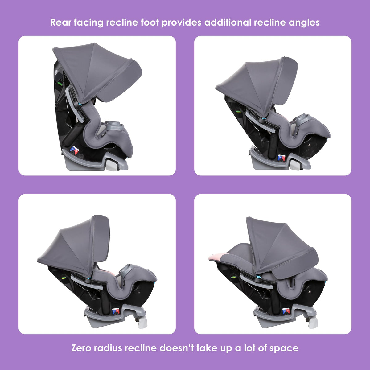 Baby Trend Cover Me 4 In 1 Convertible Car Seat Built In Canopy — image 39
