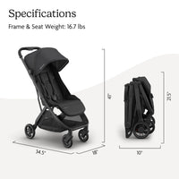 UPPAbaby Minu V3 Travel Stroller Lightweight One Hand Fold For Easy Overhead Travel thumbnail 10