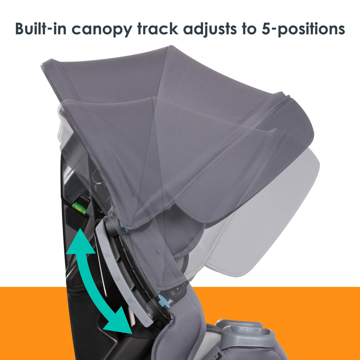 Baby Trend Cover Me 4 In 1 Convertible Car Seat Built In Canopy — image 57