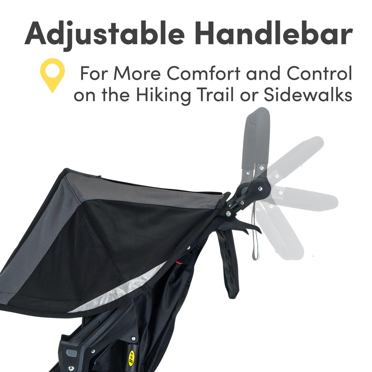 Bob Gear Revolution Flex 3.0 Duallie Jogging Stroller with Suspension — image 5