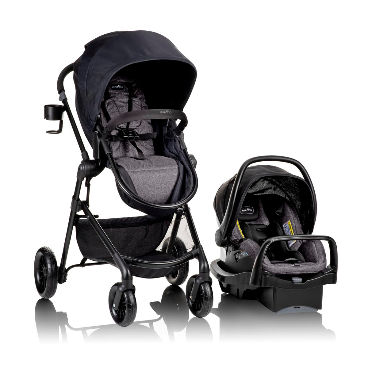 Evenflo Pivot Modular Travel System With LiteMax Infant Car Seat — image 2