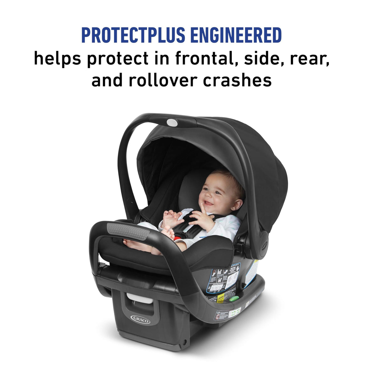 Graco SnugRide SnugFit Infant Car Seat Anti Rebound Bar for Safety — image 11