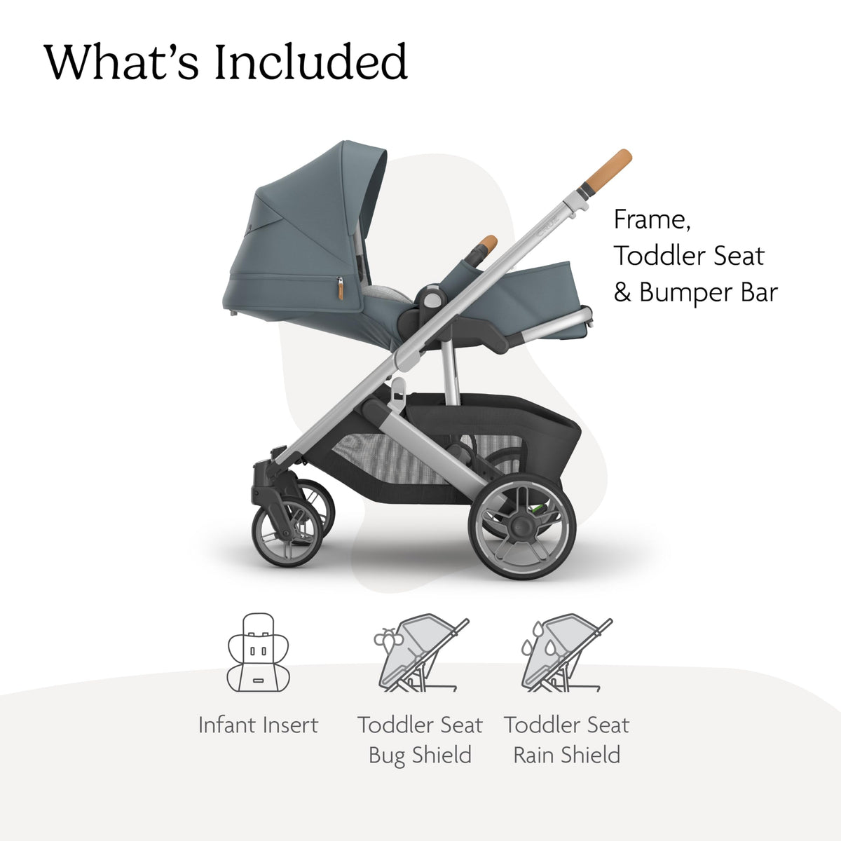 UPPAbaby Cruz V3 Stroller Car Seat Compatible Effortless Day To Day Maneuverability — image 28