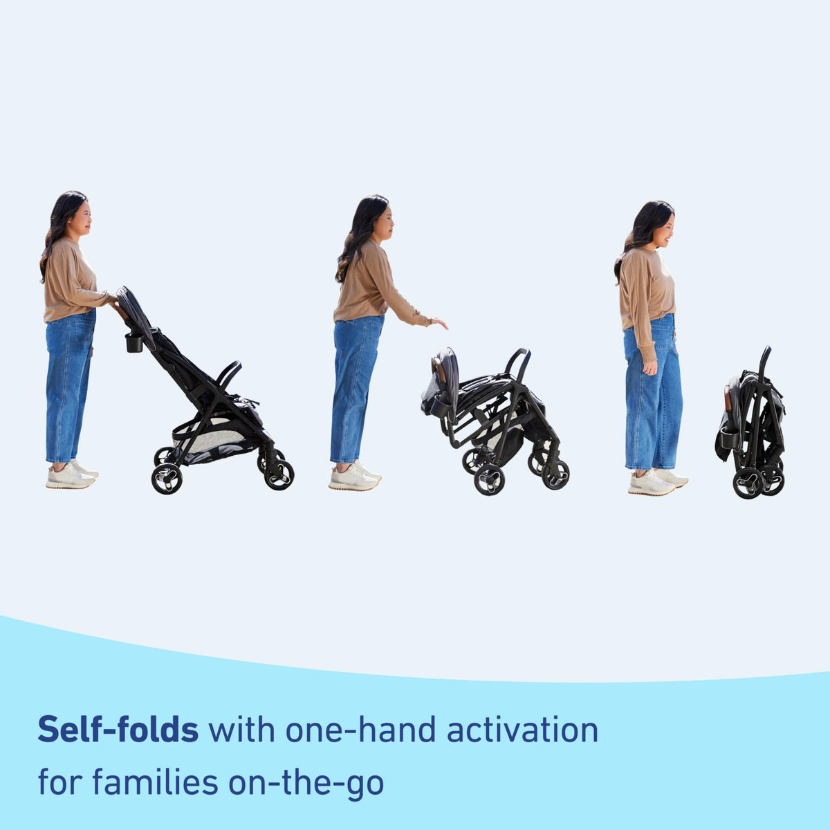 Graco Ready2Jet Compact Stroller With One Hand Automatic Fold For Easy Travel In Any Venue — image 17