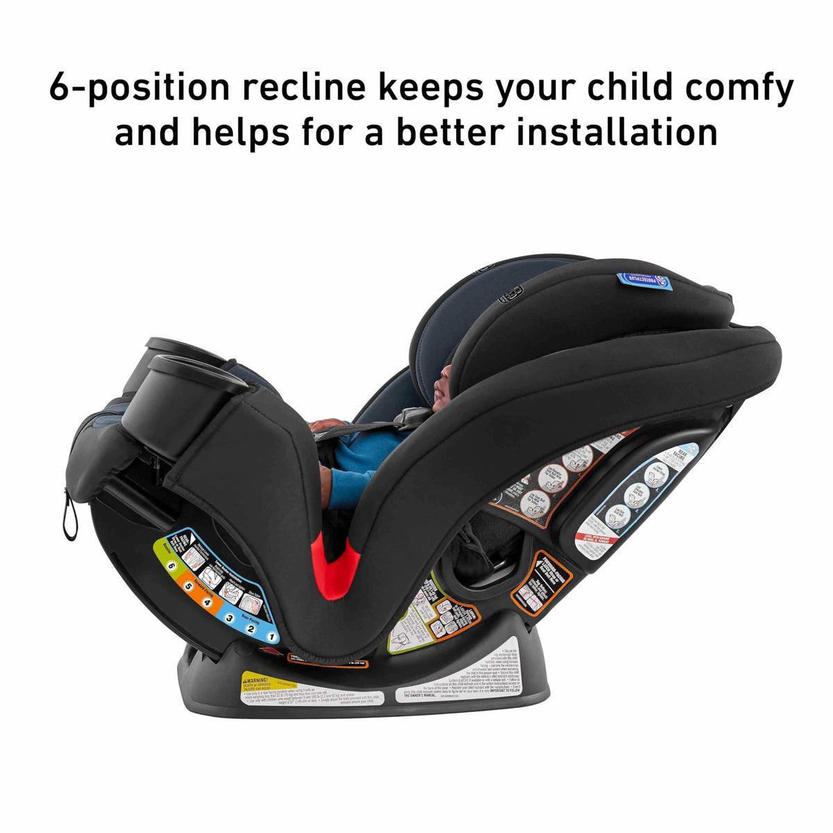 Graco TriRide 3in1 Car Seat Kipling Rear Facing to Booster With Adjustable Headrest — image 20