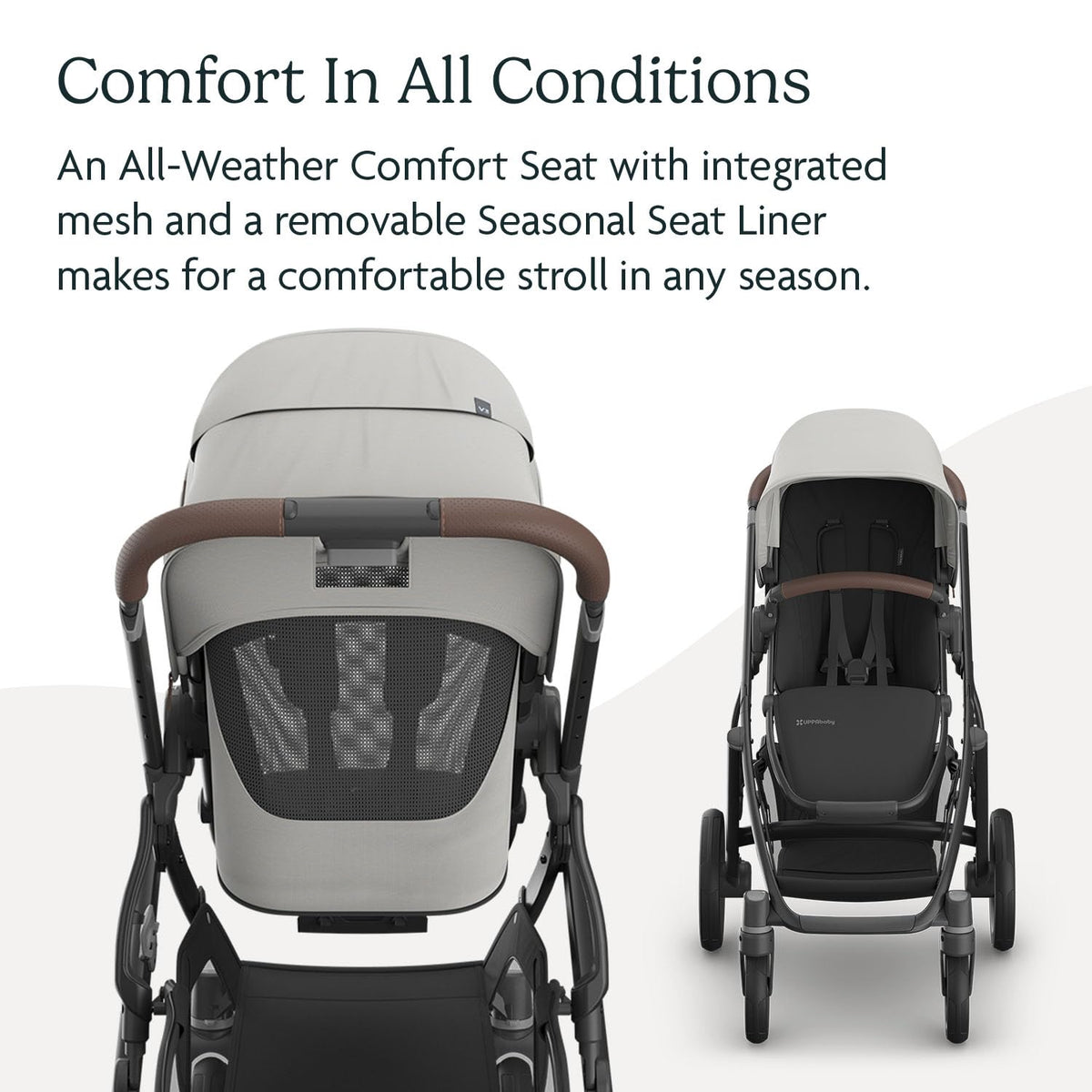 UPPAbaby Vista V3 Convertible Stroller Converts Single To Double — image 43