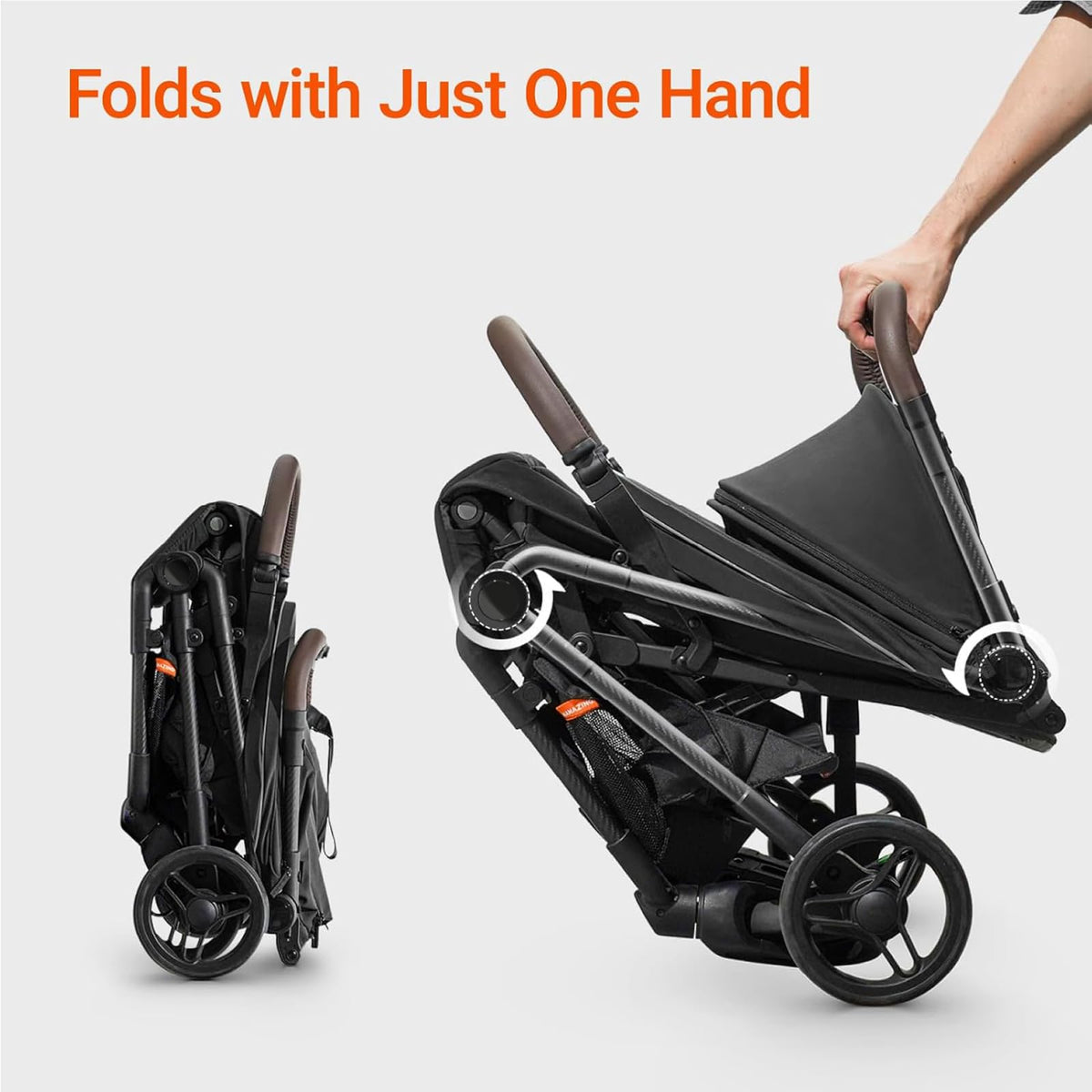 Ultra Air Lightweight Baby Travel Stroller One Handed Fold — image 31