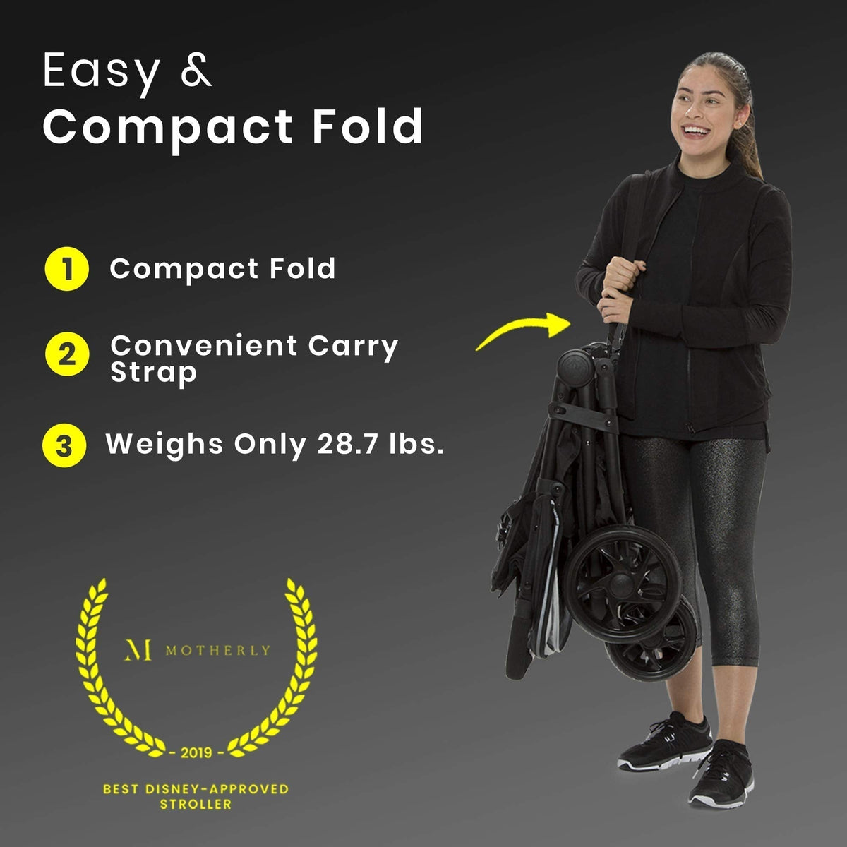 Jeep Destination Ultralight Side By Side Double Stroller With Lightweight Frame And Smooth Ride — image 6