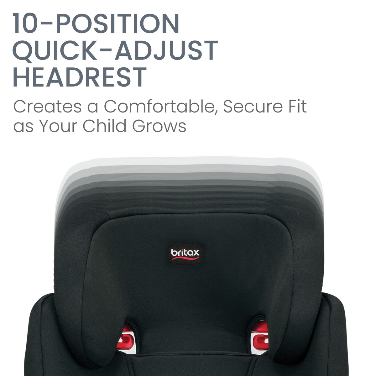 Britax Skyline Belt Positioning Booster Car Seat 2 Stage Design For Growing Kids Dusk Color — image 55