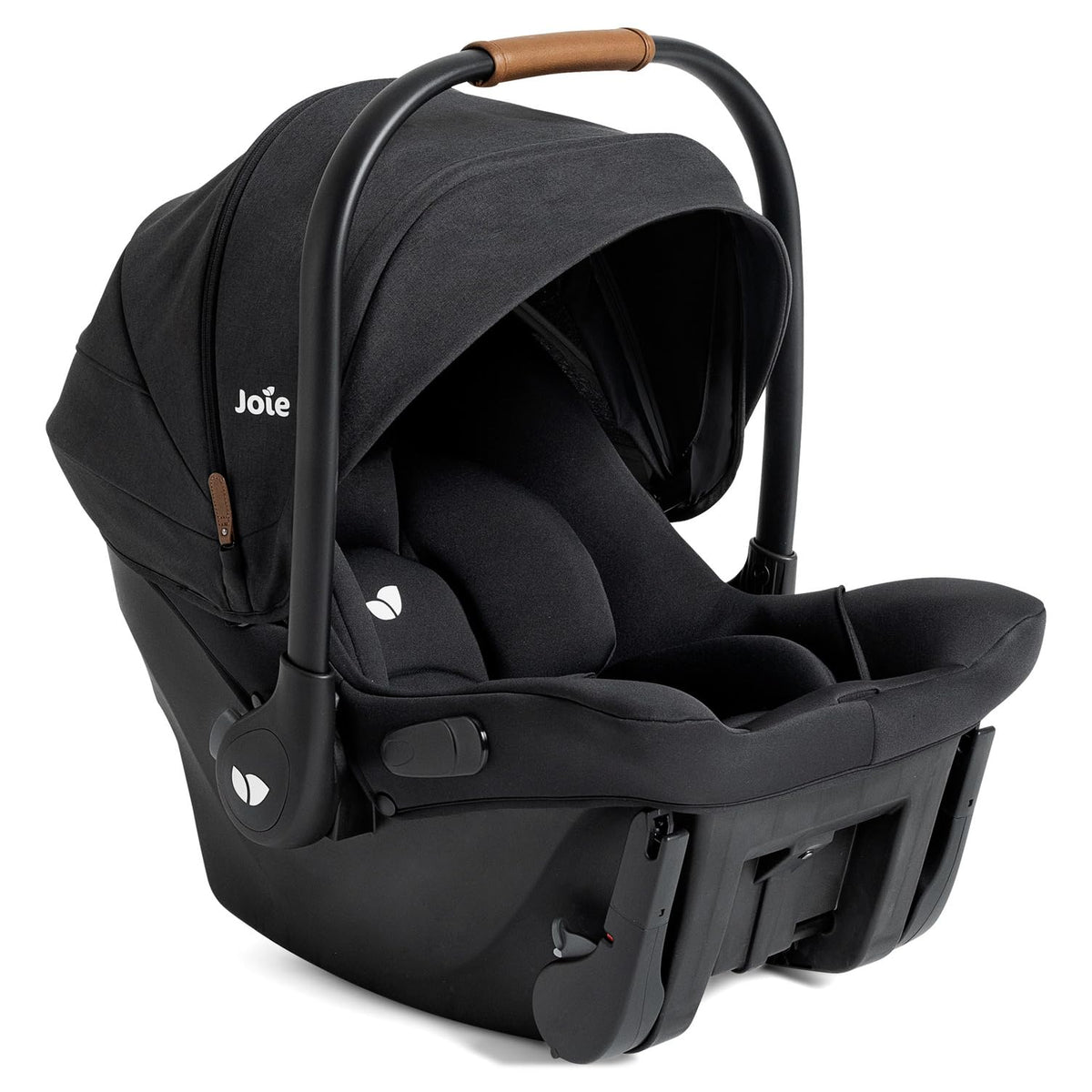Joie Ginger And Mint Latch Travel System 4 In 1 With Base Free Infant Car Seat And All Terrain Stroller Shale Dark — image 5