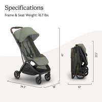 UPPAbaby Minu V3 Travel Stroller Lightweight One Hand Fold For Easy Overhead Travel thumbnail 22
