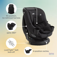 Joie Chili Spin 360 Car Seat 360 Rotation For Easy Transitions thumbnail 10