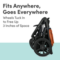 Wayfinder Jogging Stroller With Independent Dual Suspension thumbnail 21