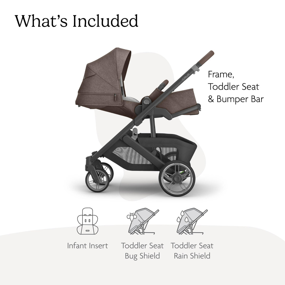 UPPAbaby Cruz V3 Stroller Car Seat Compatible Effortless Day To Day Maneuverability — image 35