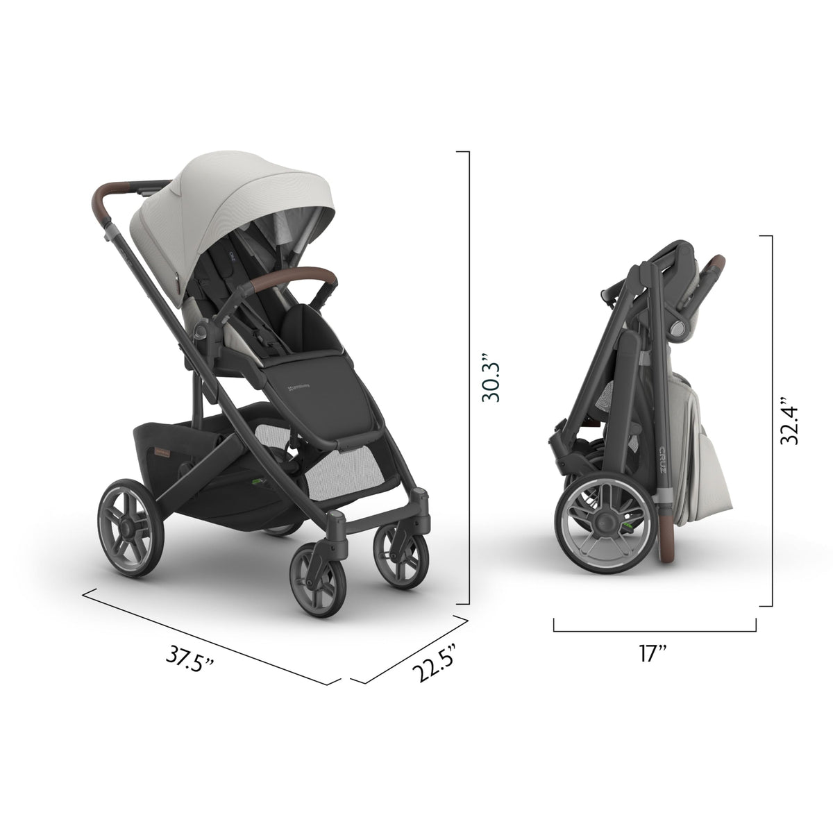 UPPAbaby Cruz V3 Stroller Car Seat Compatible Effortless Day To Day Maneuverability — image 21