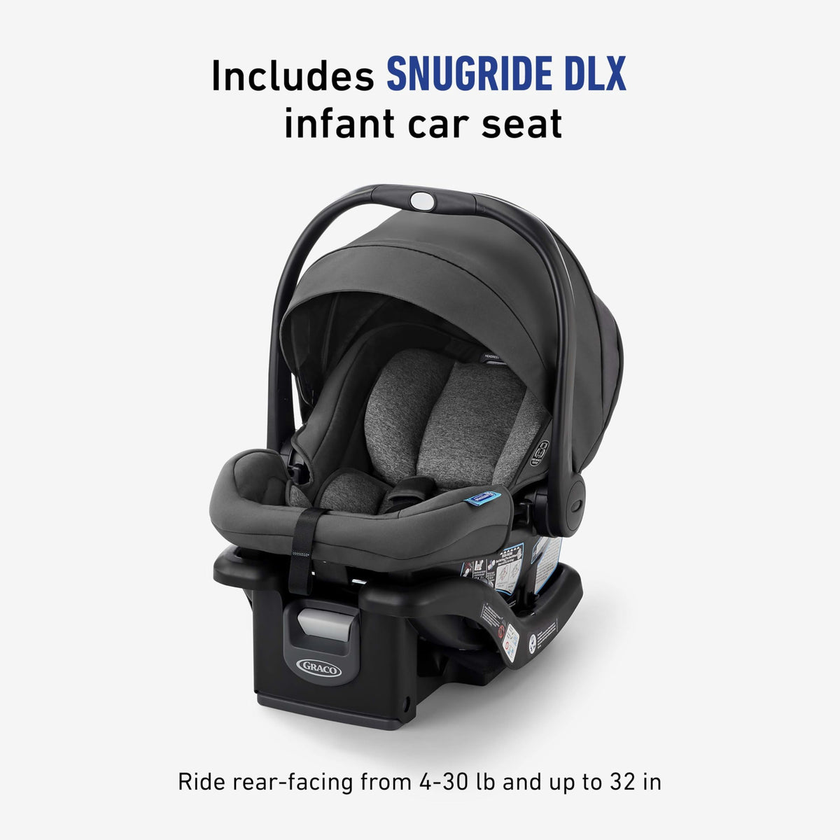 Graco Modes Nest Travel System With Slide2Me Height Adjustable Seat — image 28