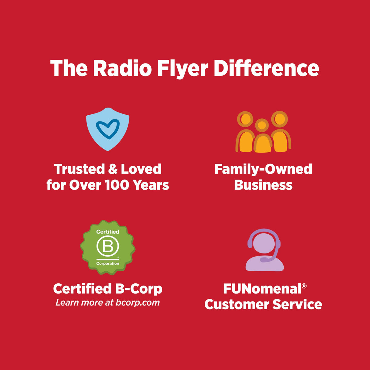 Radio Flyer Convertible Wagon For Kids With Adjustable Handle Cup Holder And Canopy — image 36