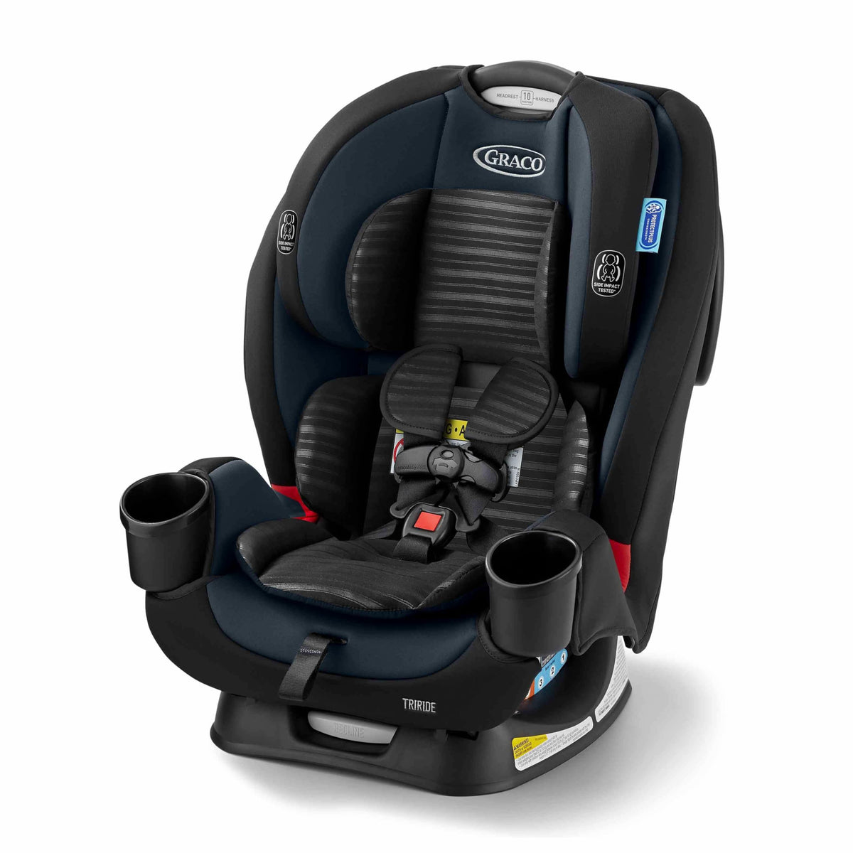 Graco TriRide 3in1 Car Seat Kipling Rear Facing to Booster With Adjustable Headrest — image 4