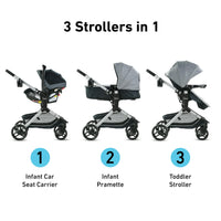 Graco Modes Nest Travel System With Slide2Me Height Adjustable Seat thumbnail 17