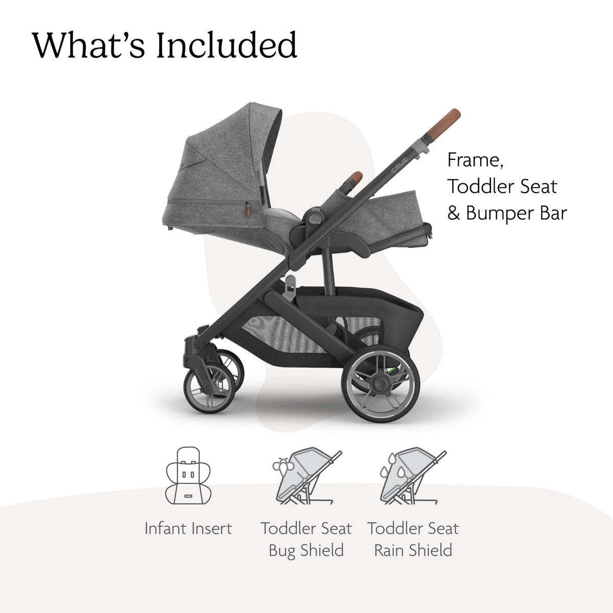 UPPAbaby Cruz V3 Stroller Car Seat Compatible Effortless Day To Day Maneuverability — image 32