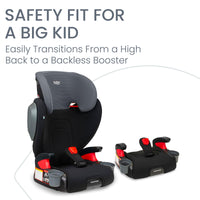 Britax Skyline Belt Positioning Booster Car Seat 2 Stage Design For Growing Kids Dusk Color thumbnail 12
