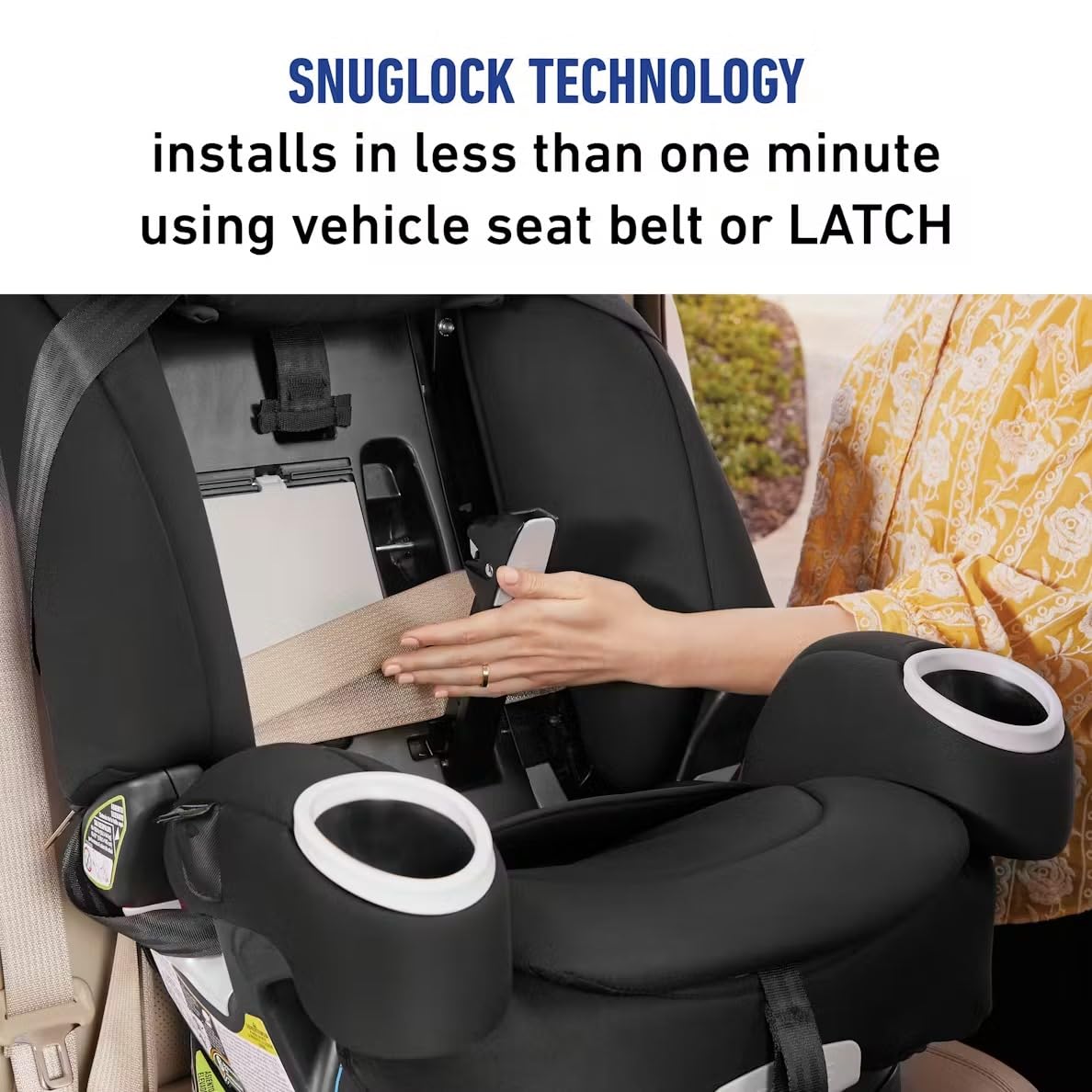 Graco 4Ever DLX 4in1 Car Seat 10 Years Of Use From Infant To Toddler For Safe AllInOne Growth — image 11