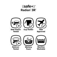 Diono Radian 3R Convertible Car Seat All In One Slim Fit 3 Across thumbnail 14