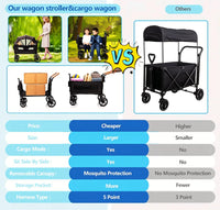 Wagon Stroller For Two All Terrain Travel thumbnail 8