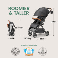Bombi Bēbee V2 Lightweight Baby Stroller One Hand Fold thumbnail 37
