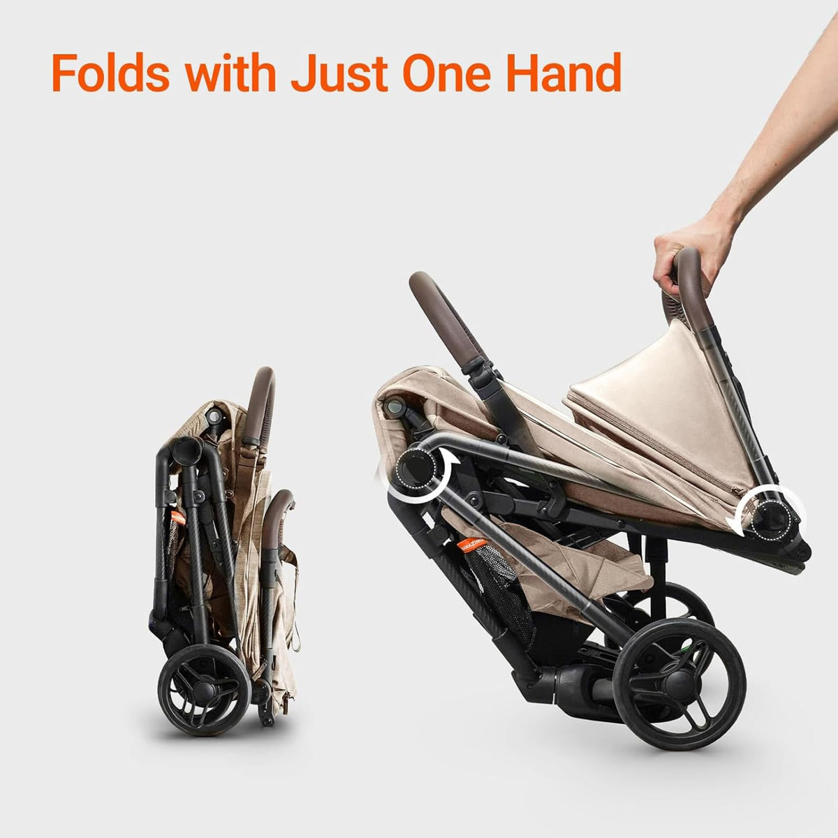 Ultra Air Lightweight Baby Travel Stroller One Handed Fold — image 46