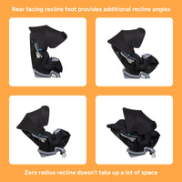 Baby Trend Cover Me 4 In 1 Convertible Car Seat Built In Canopy thumbnail 33