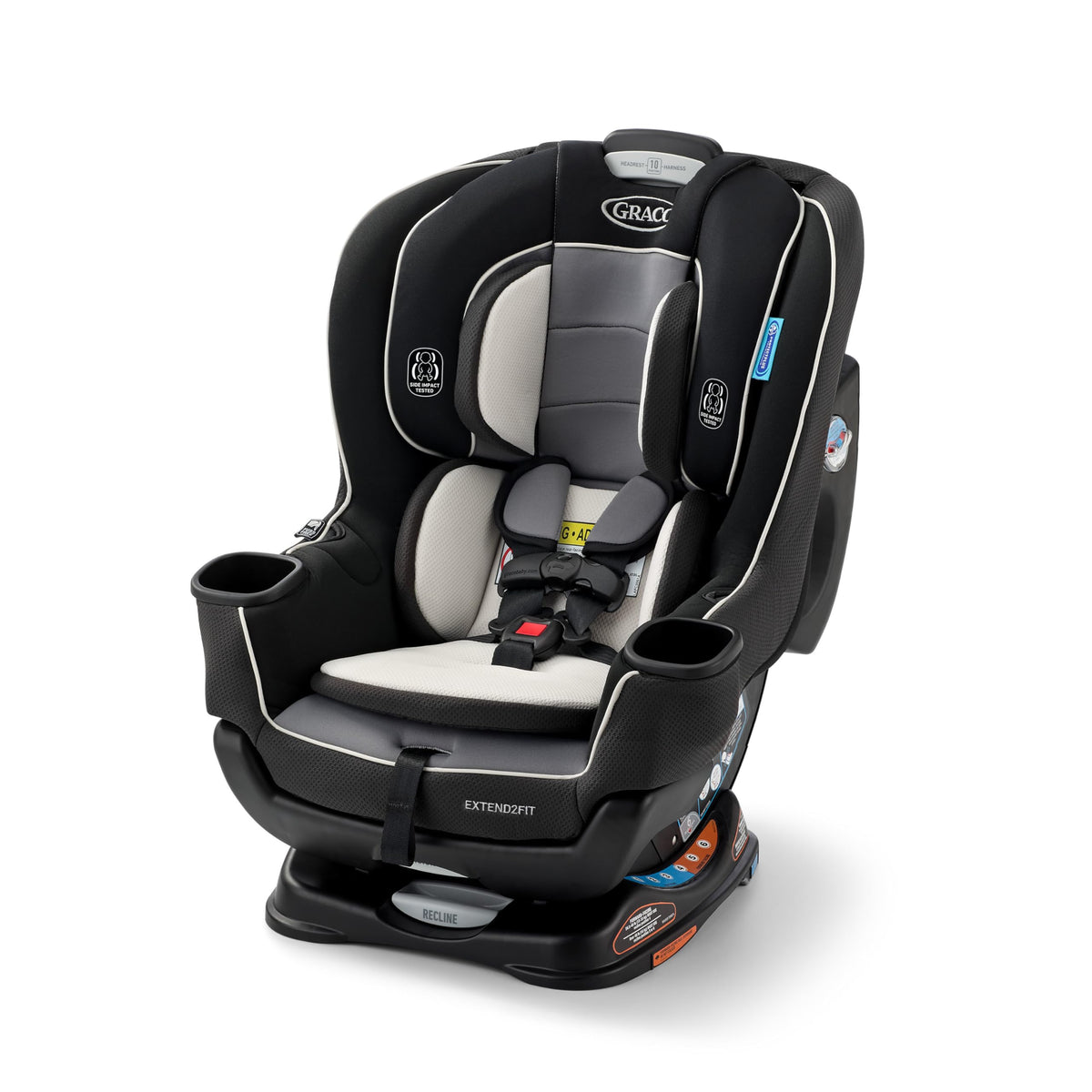 Graco Extend2Fit Convertible Car Seat With 4 Position Extension Panel For Extra Legroom — image 2