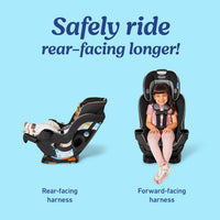 Graco Extend2Fit Convertible Car Seat With 4 Position Extension Panel For Extra Legroom thumbnail 9