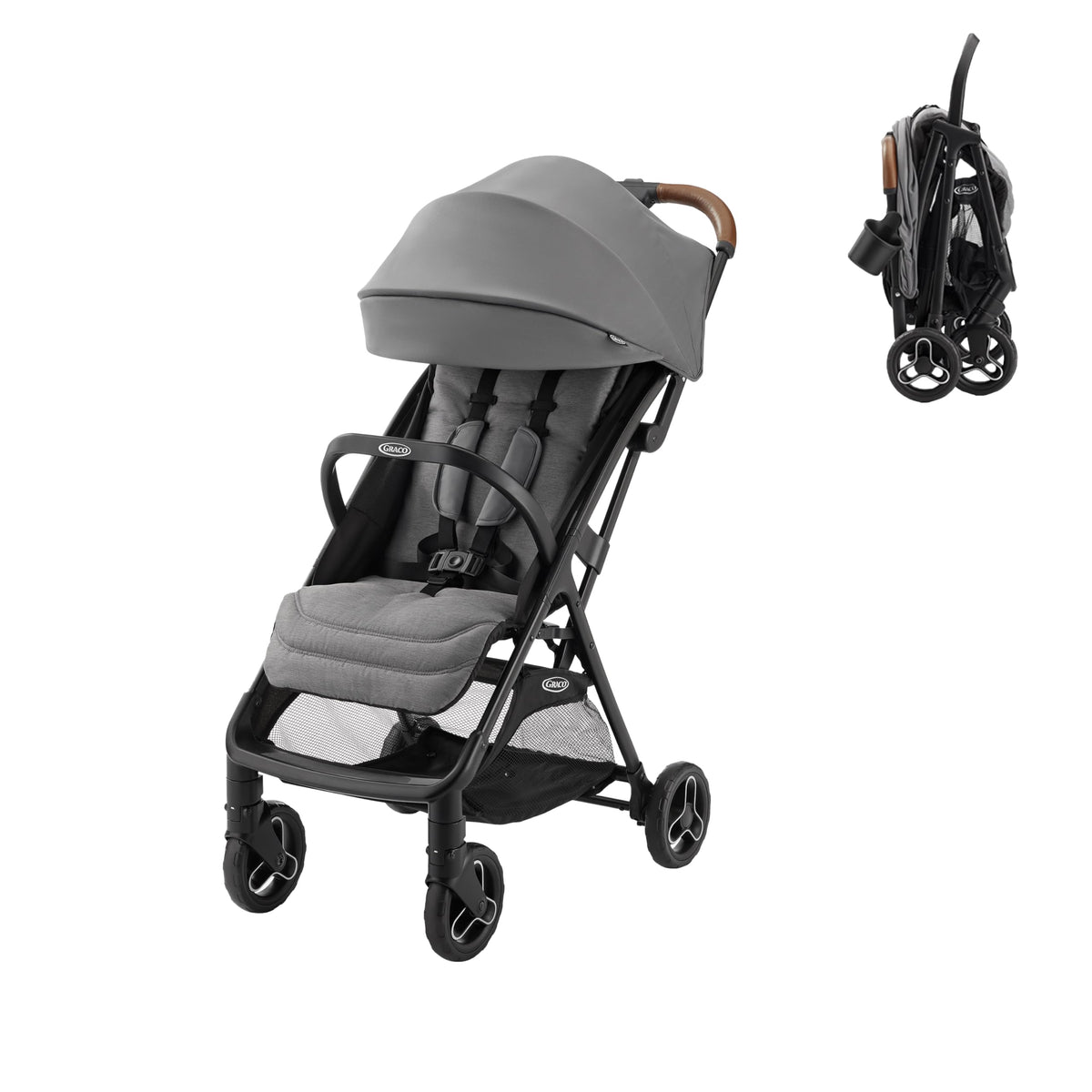 Graco Ready2Jet Compact Stroller With One Hand Automatic Fold For Easy Travel In Any Venue — image 2