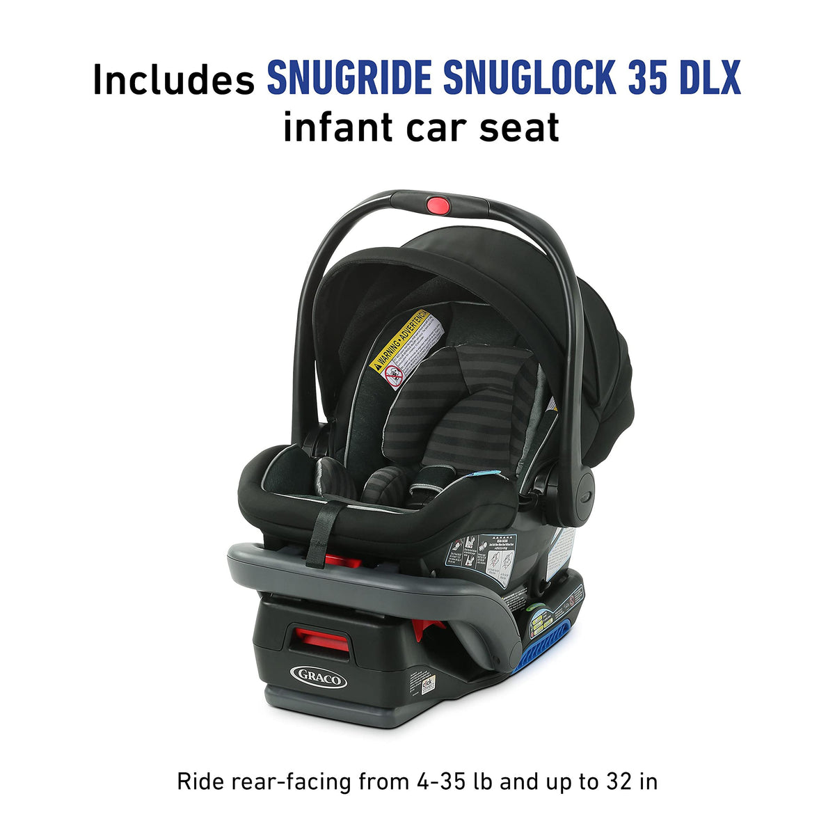 Graco Modes Nest Travel System With Slide2Me Height Adjustable Seat — image 30