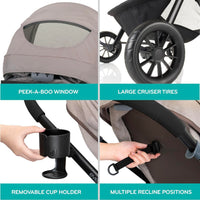 Evenflo Pivot Modular Travel System With LiteMax Infant Car Seat thumbnail 11