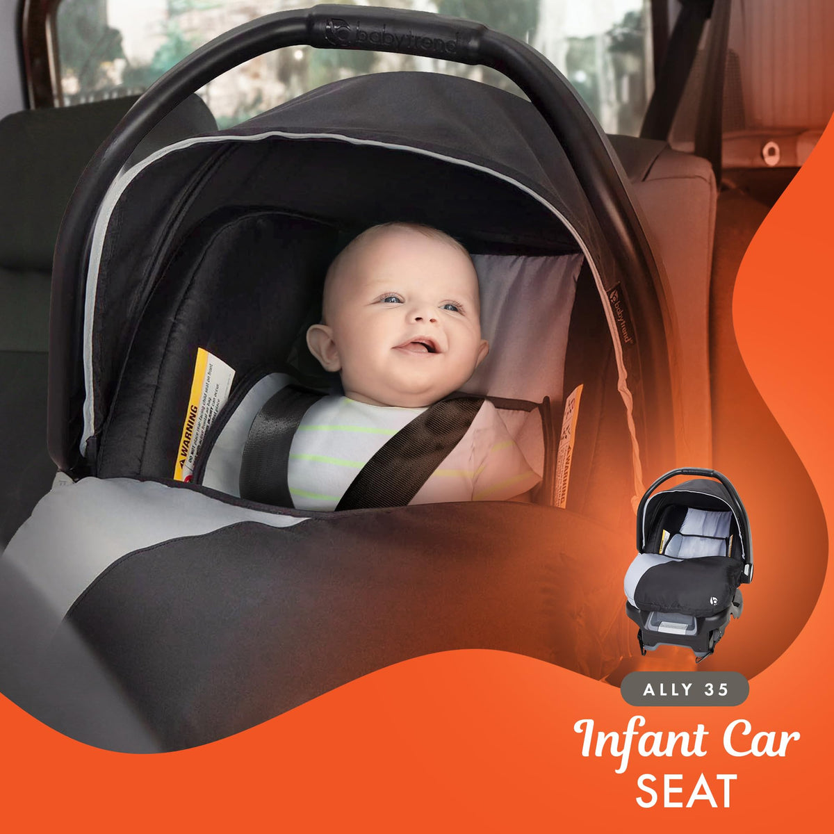 Baby Trend Double Stroller Car Seat Travel System Stormy — image 38