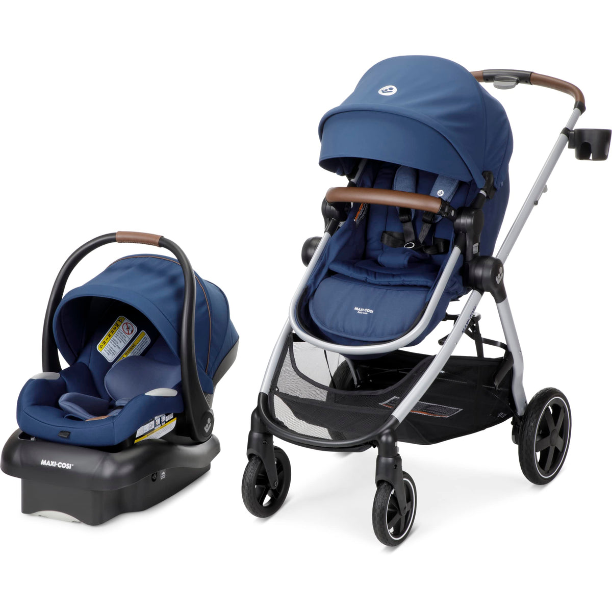 Maxi-Cosi Zelia Luxe 5 In 1 Modular Travel System With Mico Luxe Infant Car Seat — image 5