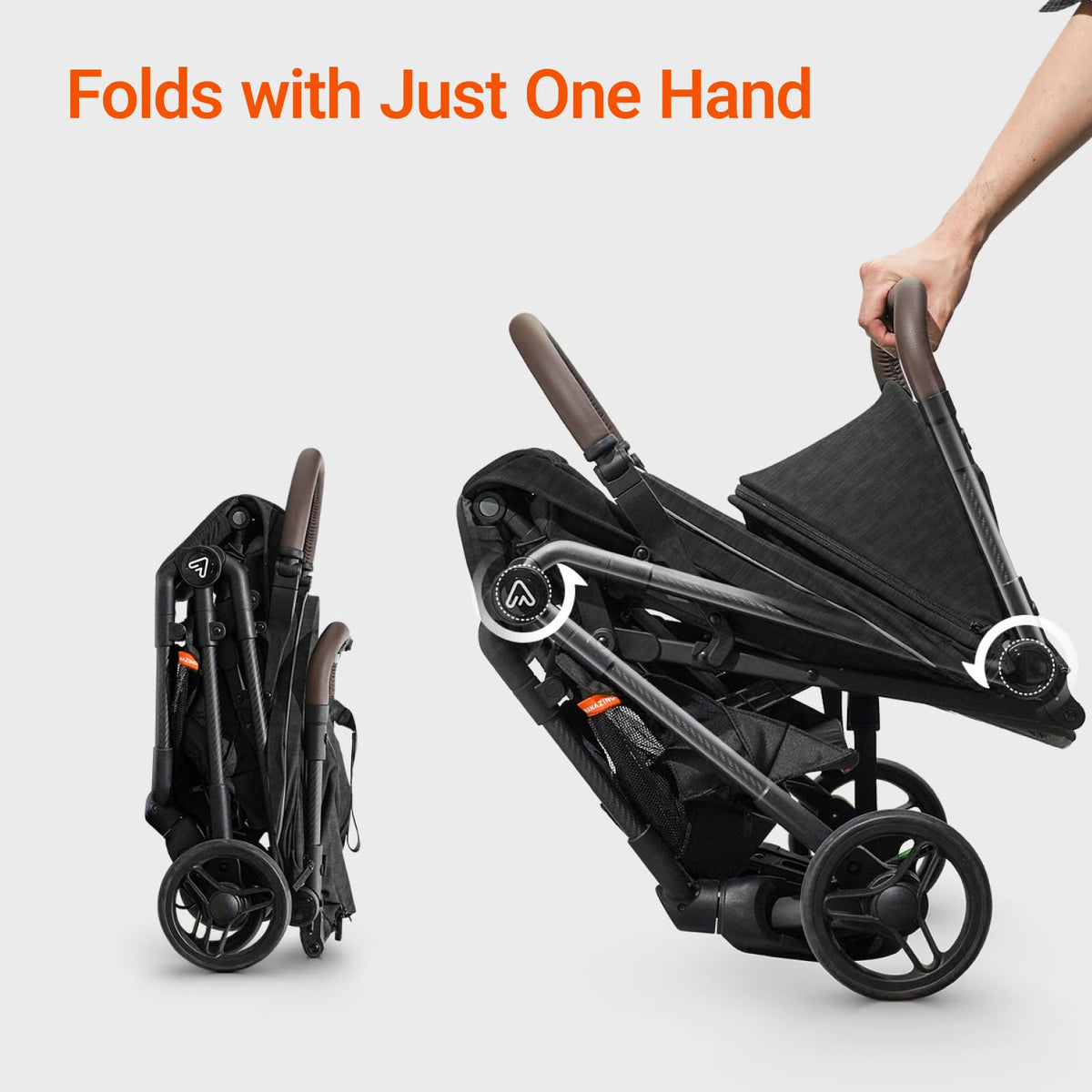 Ultra Air Lightweight Baby Travel Stroller One Handed Fold — image 54