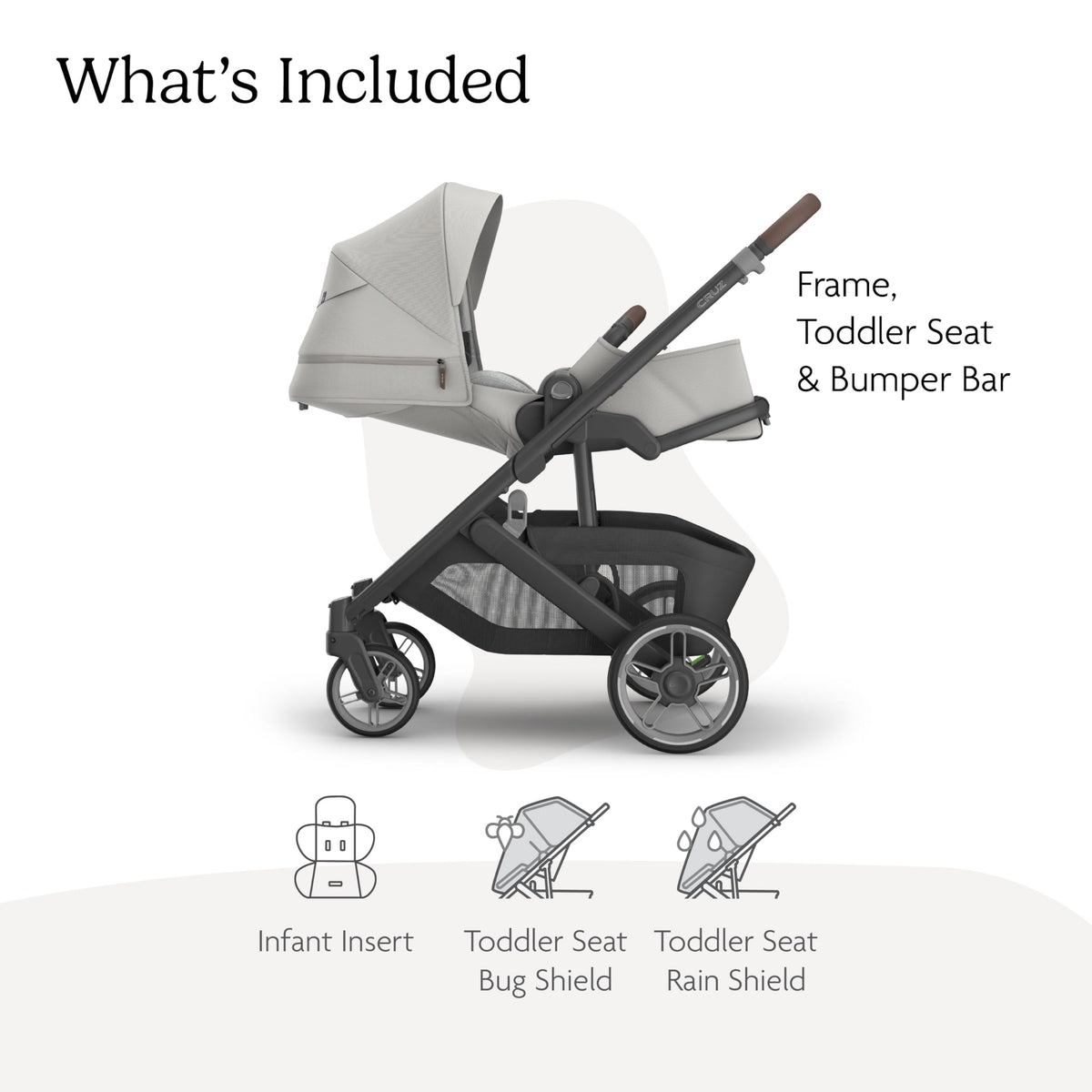 UPPAbaby Cruz V3 Stroller Car Seat Compatible Effortless Day To Day Maneuverability — image 15