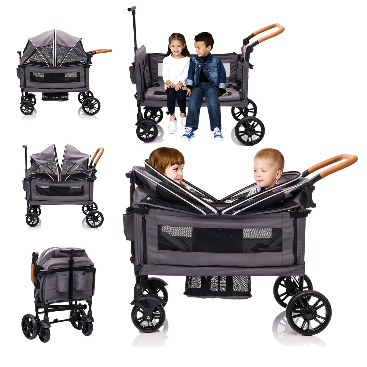 Wagon Stroller For Two All Terrain Travel — image 3
