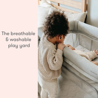 Newton Baby Deluxe Travel Crib And Play Yard - Breathable, Washable, Extra Large Surface For Sleep And Play thumbnail 4