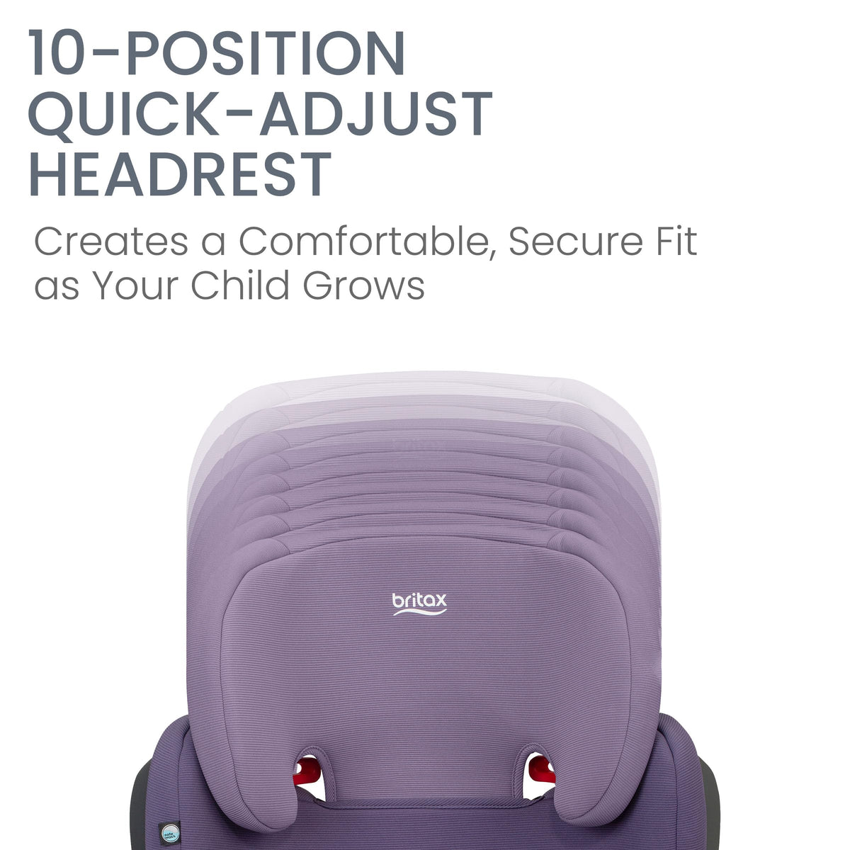 Britax Skyline Belt Positioning Booster Car Seat 2 Stage Design For Growing Kids Dusk Color — image 61